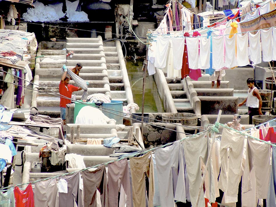 The industriousness of Dhobi Ghat