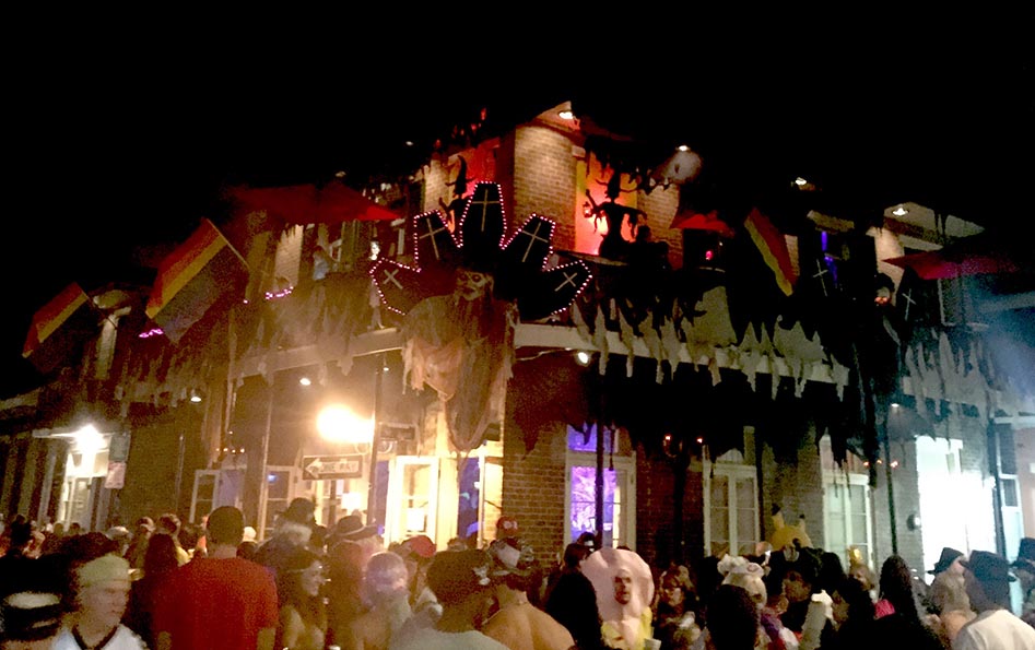 Bourbon St New Orleans Halloween