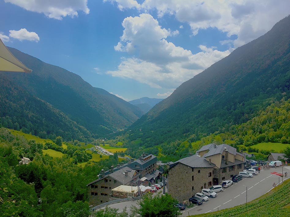 The view from Andorra Arcalis.
