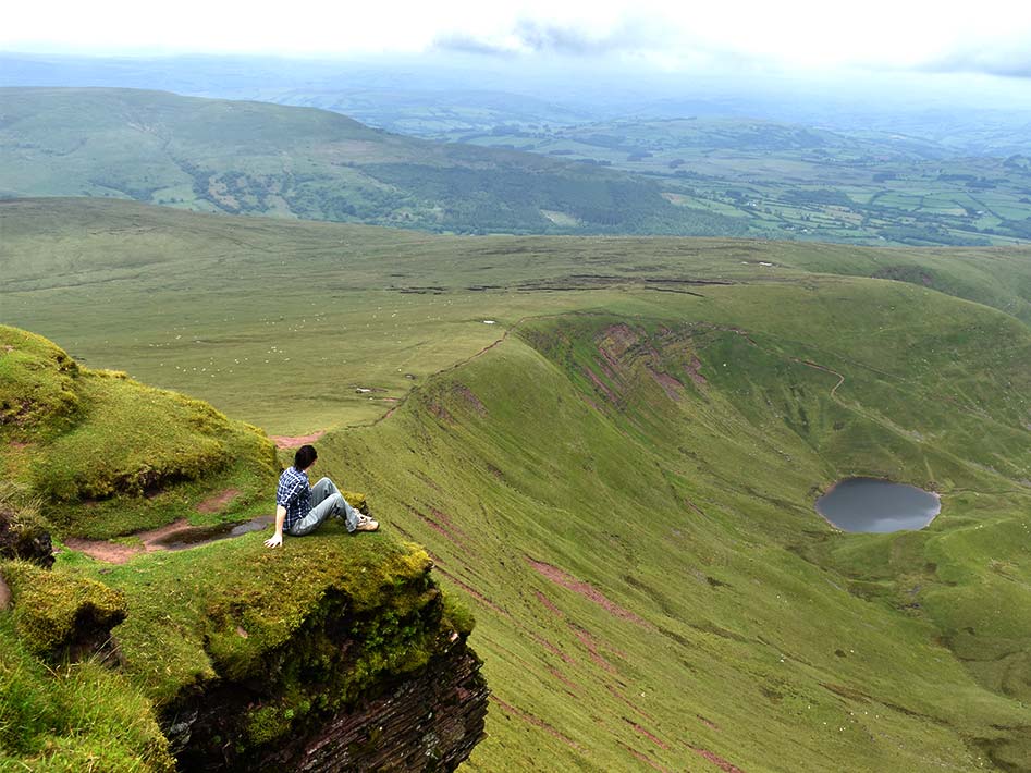 Corn Du peak on Pen y Fan