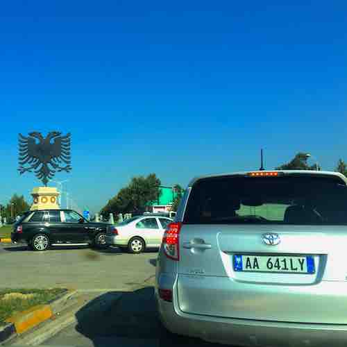 Tirana driving